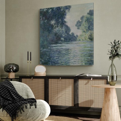 Obraz - Claude Monet - Sekwana w Giverny 60x60 Standard