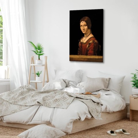 Obraz - Leonardo da Vinci - Piękna Ferronière 20x30 Premium Print