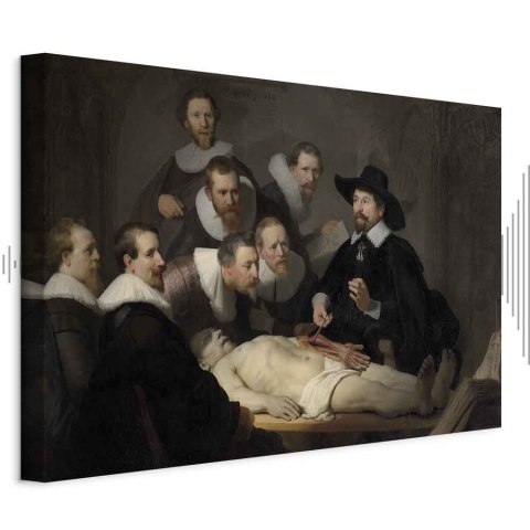 Obraz - Rembrandt - Lekcja anatomii doktora Tulpa 30x20 Akustyczny
