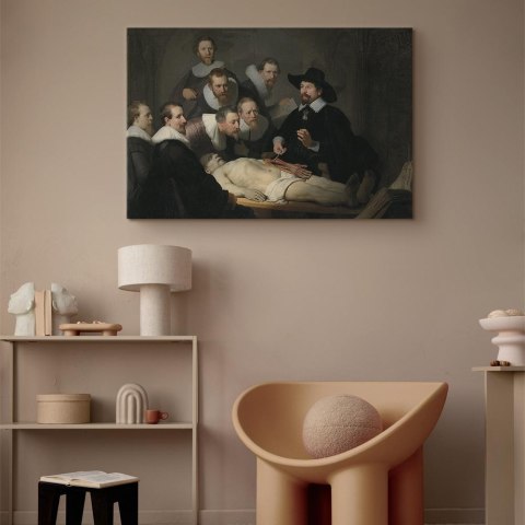 Obraz - Rembrandt - Lekcja anatomii doktora Tulpa 60x40 Standard