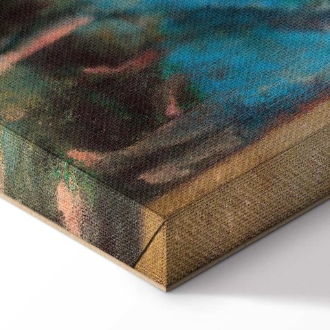 Obraz - Edgar Degas - Błękitne tancerki 20x30 Akustyczny