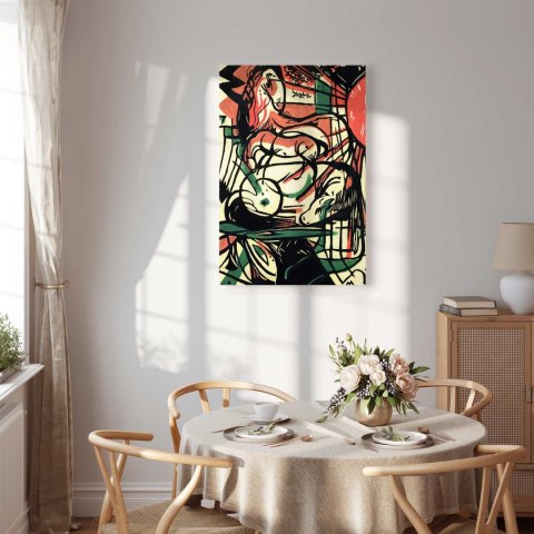 Obraz - Franz Marc - Narodziny konia 20x30 Premium Print