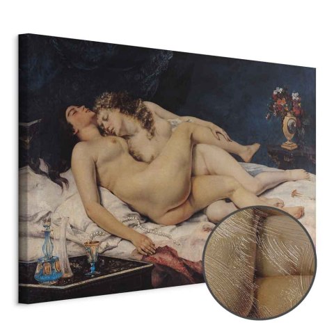 Obraz - Gustave Courbet - Śpiące 30x20 Premium Print
