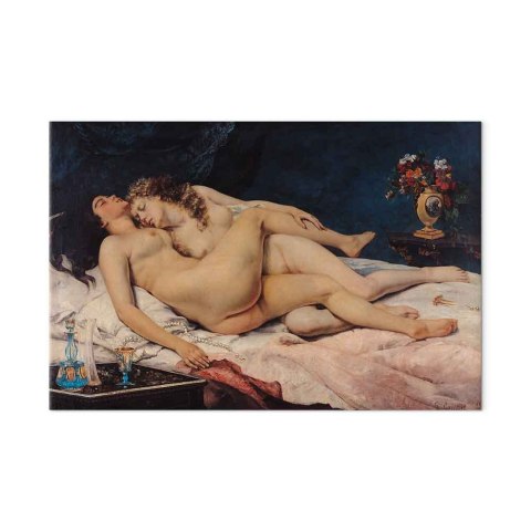 Obraz - Gustave Courbet - Śpiące 30x20 Premium Print