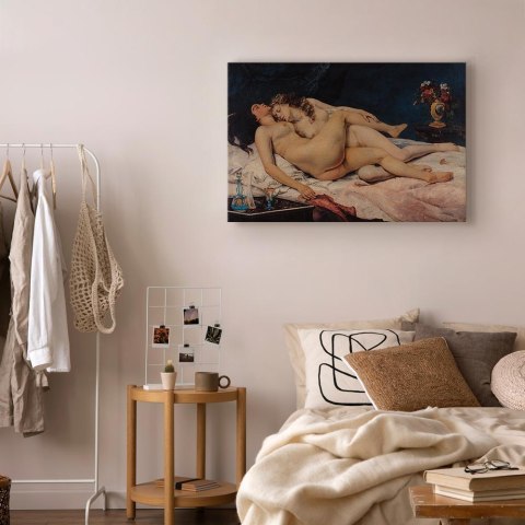 Obraz - Gustave Courbet - Śpiące 30x20 Standard