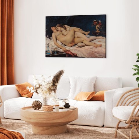 Obraz - Gustave Courbet - Śpiące 60x40 Standard