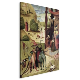 Obraz XXL - Hieronim Bosch - Św. Jakub i mag 100x150