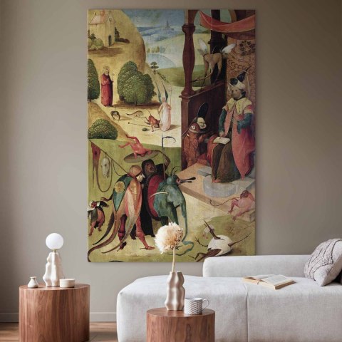 Obraz XXL - Hieronim Bosch - Św. Jakub i mag 107x160