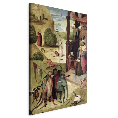 Obraz XXL - Hieronim Bosch - Św. Jakub i mag 133x200
