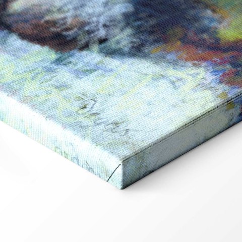 Obraz - Edgar Degas - Po kąpieli 40x40 Na płótnie włoskim