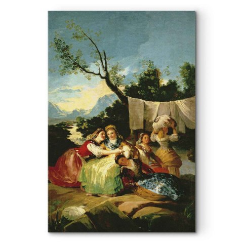 Obraz - Francisco Goya - Praczki 20x30 Na płótnie włoskim