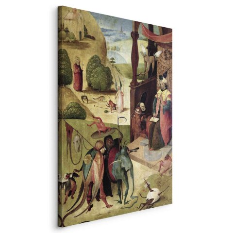 Obraz - Hieronim Bosch - Święty Jakub i czarnoksiężnik 60x90 Standard