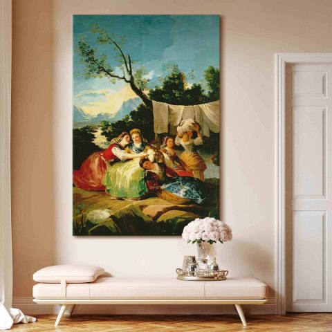 Obraz XXL - Francisco Goya - Praczki 87x130