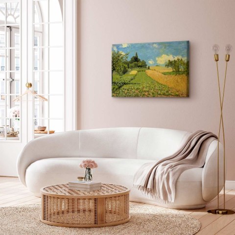 Obraz - Alfred Sisley - Pole pszenicy koło Argenteuil 30x20 Akustyczny