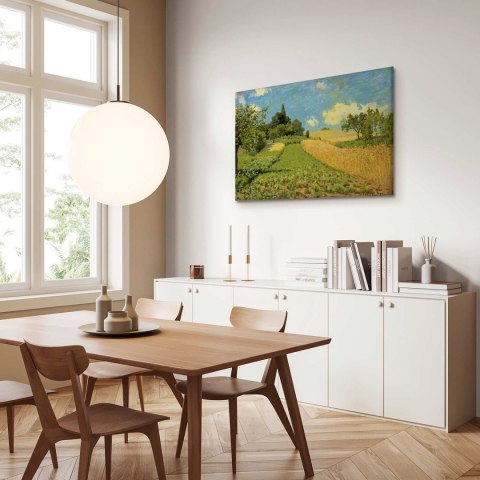 Obraz - Alfred Sisley - Pole pszenicy koło Argenteuil 30x20 Akustyczny