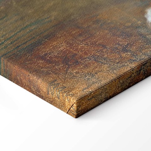 Obraz - Edgar Degas - Dziewczyna wycierająca się 40x40 Na płótnie włoskim