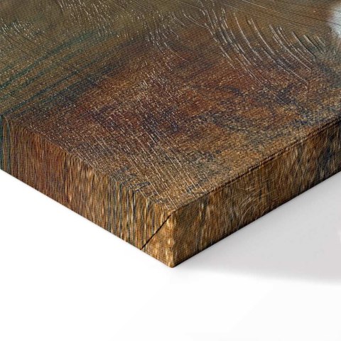 Obraz - Edgar Degas - Dziewczyna wycierająca się 40x40 Premium Print