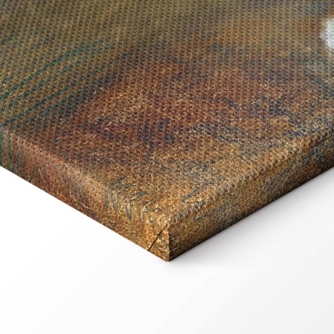 Obraz - Edgar Degas - Dziewczyna wycierająca się 40x40 Standard