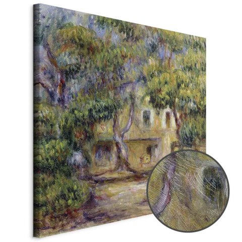 Obraz - Pierre-Auguste Renoir - Farma w Les Collettes 40x40 Premium Print