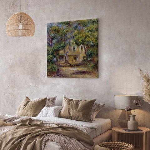 Obraz - Pierre-Auguste Renoir - Farma w Les Collettes 40x40 Premium Print