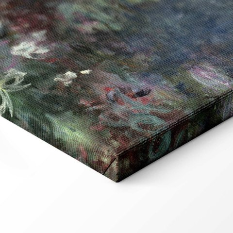 Obraz - Claude Monet - Nenufary (lilie wodne): zielone refleksy 30x20 Na płótnie włoskim
