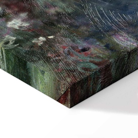 Obraz - Claude Monet - Nenufary (lilie wodne): zielone refleksy 30x20 Premium Print