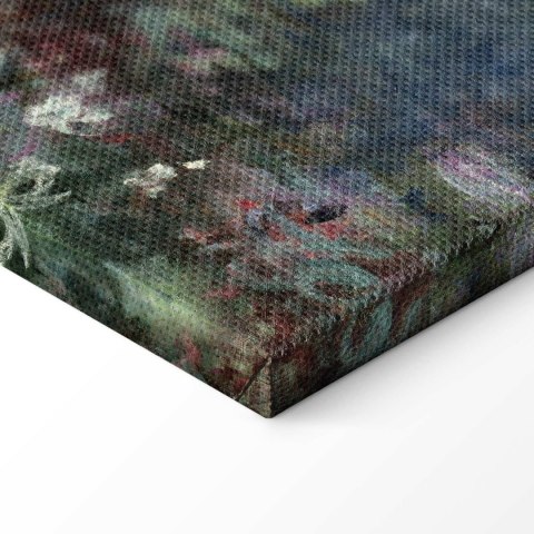 Obraz - Claude Monet - Nenufary (lilie wodne): zielone refleksy 60x40 Standard