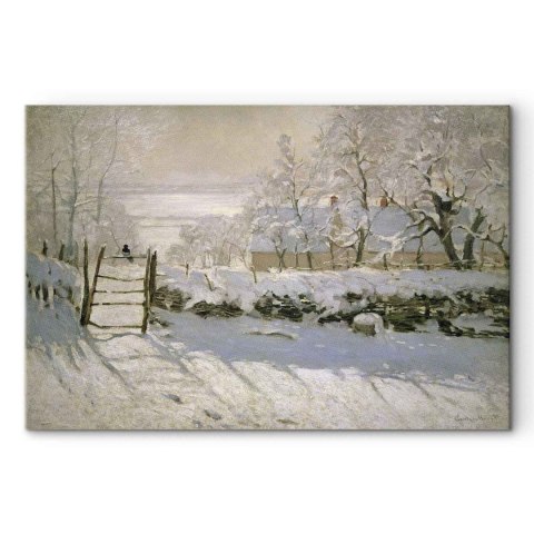 Obraz - Claude Monet - Sroka 30x20 Akustyczny