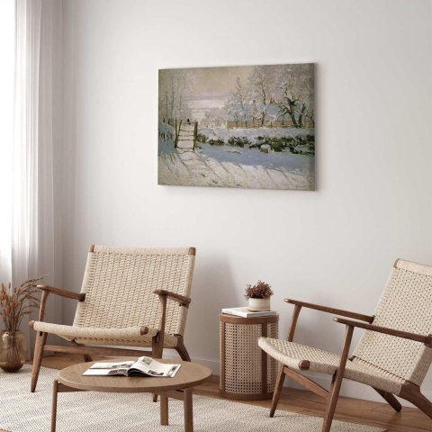 Obraz - Claude Monet - Sroka 30x20 Standard