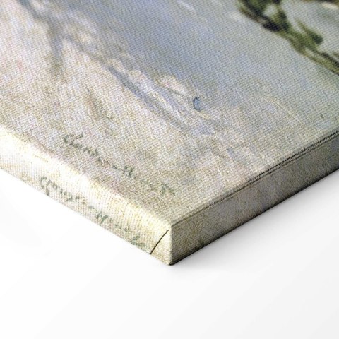 Obraz - Claude Monet - Sroka 60x40 Na płótnie włoskim