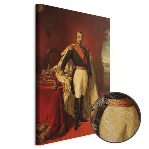 Obraz - Franz Xaver Winterhalter - Portret Napoleona III 20x30 Premium Print