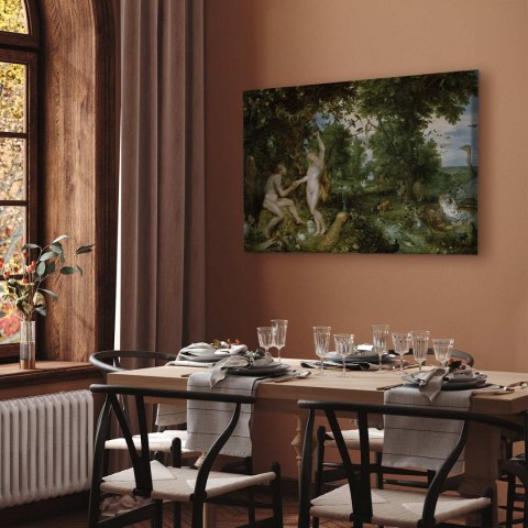 Obraz - Peter Paul Rubens - Ogród Eden z Upadkiem człowieka 30x20 Standard