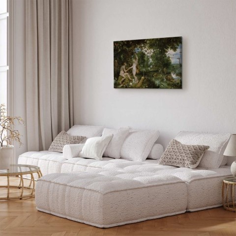 Obraz - Peter Paul Rubens - Ogród Eden z Upadkiem człowieka 60x40 Standard