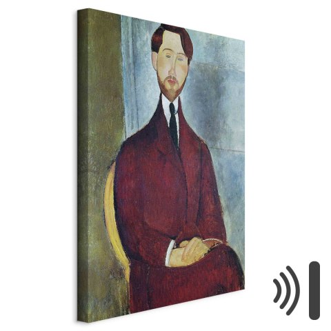 Obraz - Amedeo Modigliani - Leopold Zborowski 20x30 Akustyczny