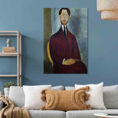 Obraz - Amedeo Modigliani - Leopold Zborowski 20x30 Na płótnie włoskim