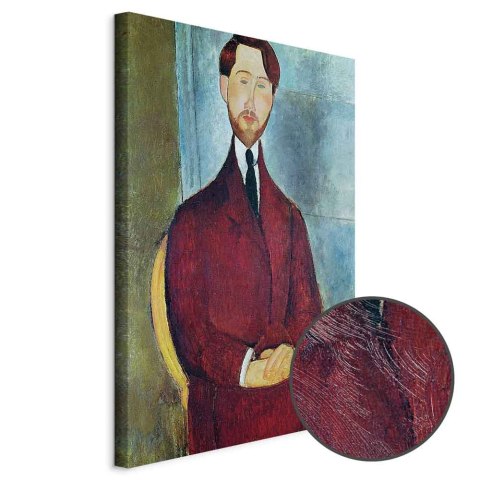 Obraz - Amedeo Modigliani - Leopold Zborowski 20x30 Premium Print