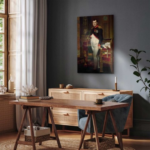 Obraz - Jacques-Louis David - Napoleon Bonaparte 40x60 Standard