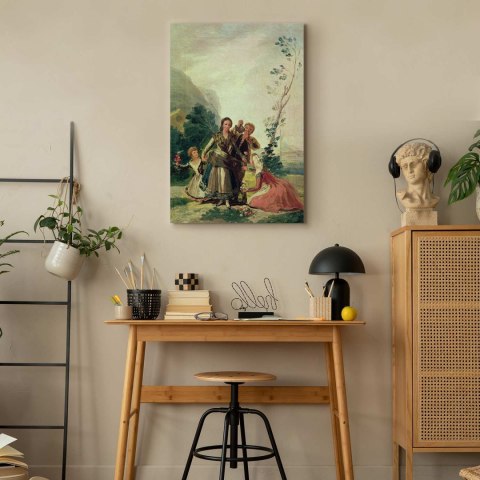 Obraz - Francisco Goya - Wiosna czyli sprzedawca kwiatów 20x30 Standard