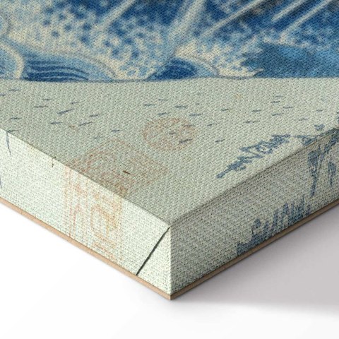 Obraz - Hokusai Katsushika - Wodospad Kirifuri na górze Kurokami w prowincji Shimotsuke 20x30 Akustyczny