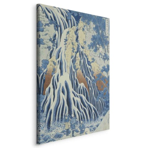 Obraz - Hokusai Katsushika - Wodospad Kirifuri na górze Kurokami w prowincji Shimotsuke 20x30 Standard