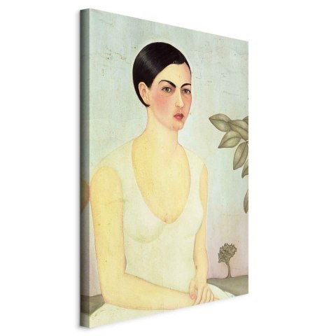 Obraz - Frida Kahlo - Biała dama 40x60 Standard