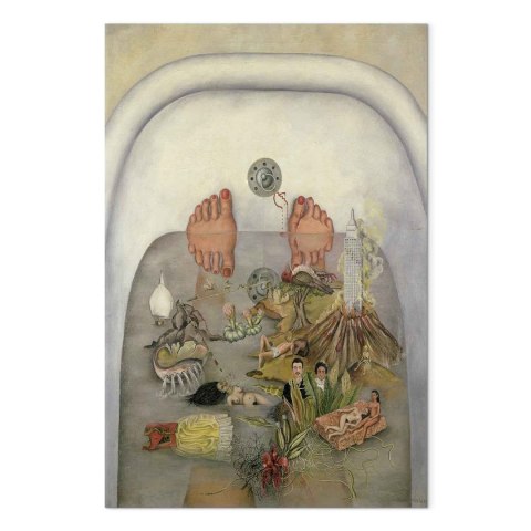Obraz - Frida Kahlo - Co dała mi woda 20x30 Akustyczny