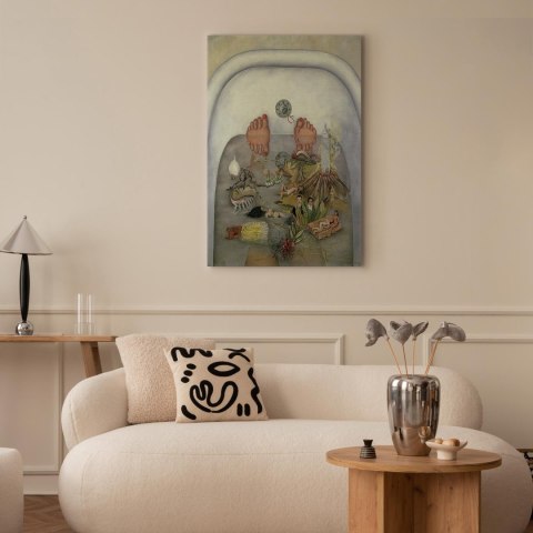 Obraz - Frida Kahlo - Co dała mi woda 20x30 Na płótnie włoskim