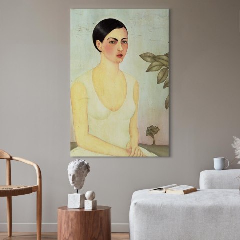 Obraz - Frida Kahlo - Biała dama 20x30 Akustyczny