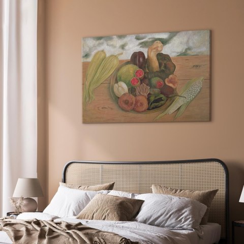 Obraz - Frida Kahlo - Owoce Ziemi 30x20 Na płótnie włoskim