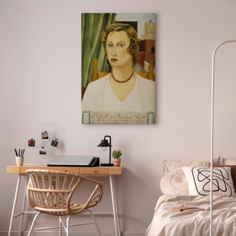 Obraz - Frida Kahlo - Portret pani Jean Wight 60x90 Standard
