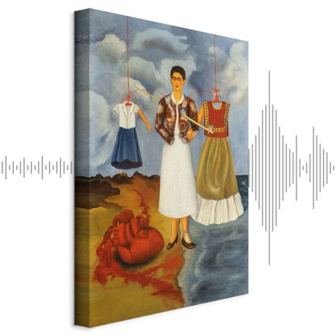Obraz - Frida Kahlo - Pamięć (The Heart) 20x30 Akustyczny