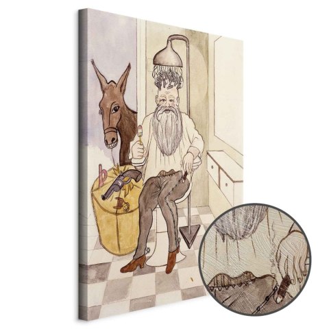 Obraz - Frida Kahlo - Salon piękności 20x30 Premium Print
