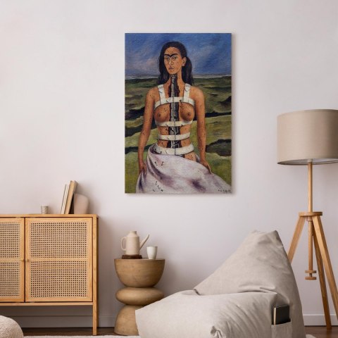 Obraz - Frida Kahlo - Strzaskana kolumna 20x30 Standard