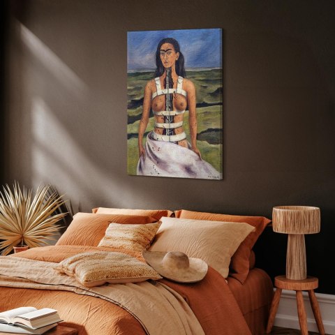 Obraz - Frida Kahlo - Strzaskana kolumna 40x60 Standard